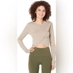 FP MOVEMENT by FREE PEOPLE NWOT With A Twist‎ Layer in Mushroom